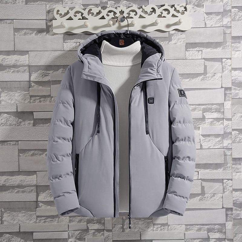 11-Zone Heating Jacket Winter USB Carbon Fiber Heating