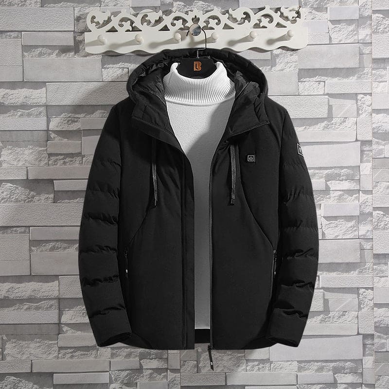 11-Zone Heating Jacket Winter USB Carbon Fiber Heating