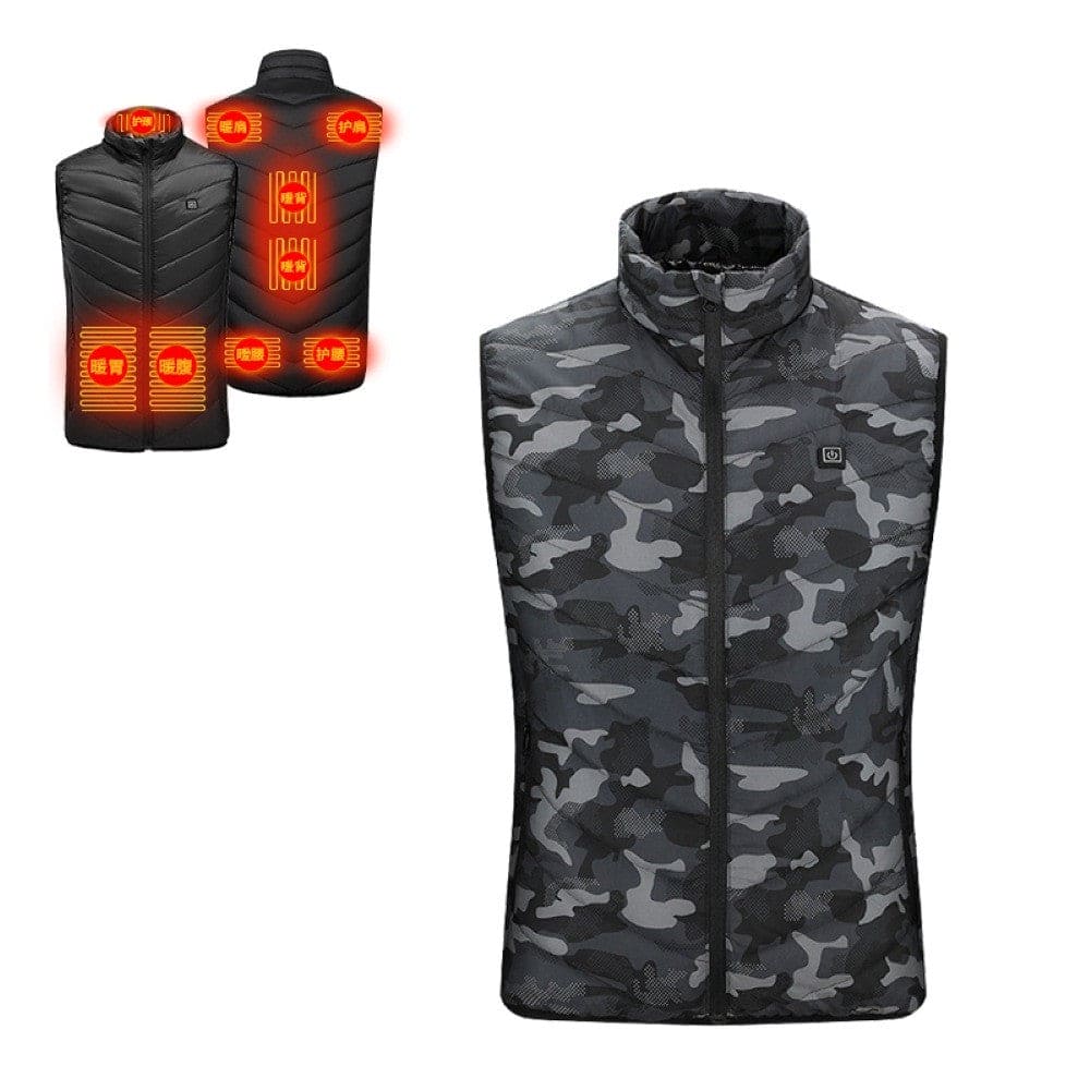 9 Zone USB Heated Vest 