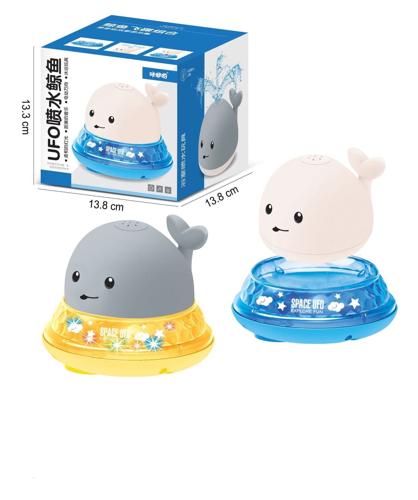 Cute Whale Water Spray Toy