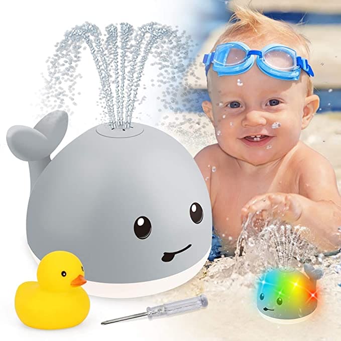 Cute Whale Water Spray Toy