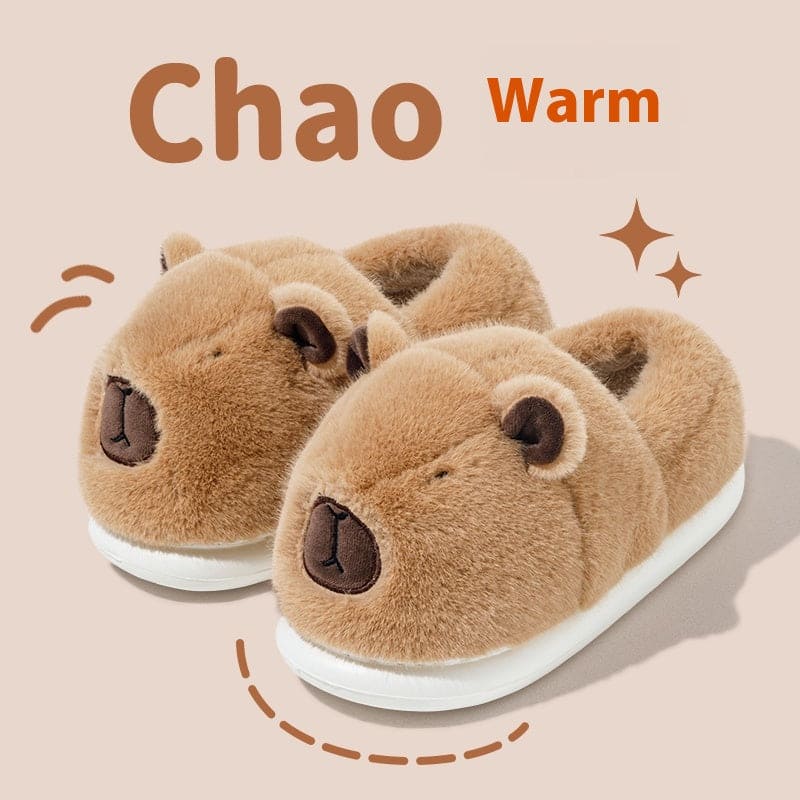 Kapibara Cotton Slippers