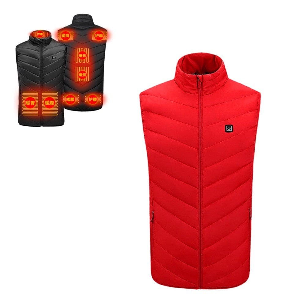 9 Zone USB Heated Vest 