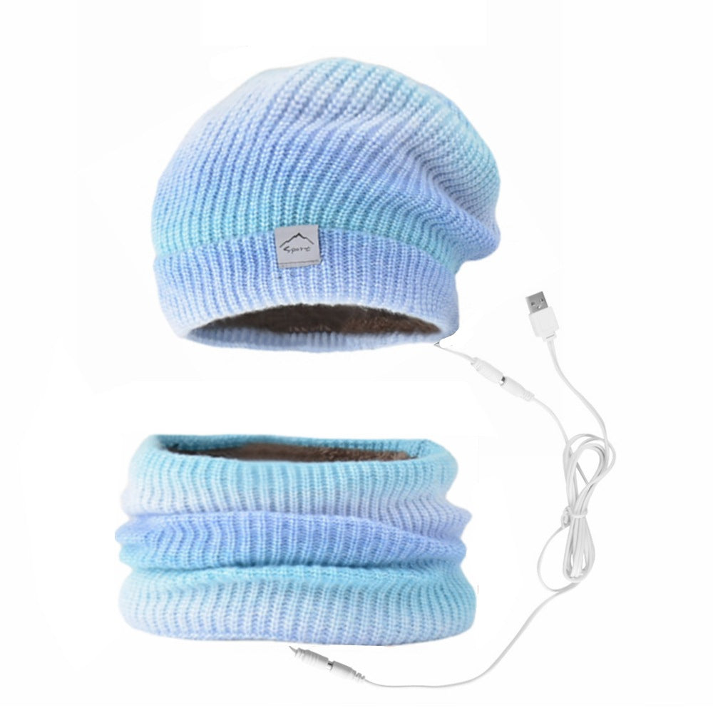 USB Electric Heated Hat and Scarf