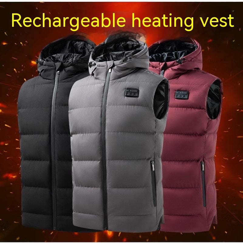 6-Zone USB Heated Hood Vest